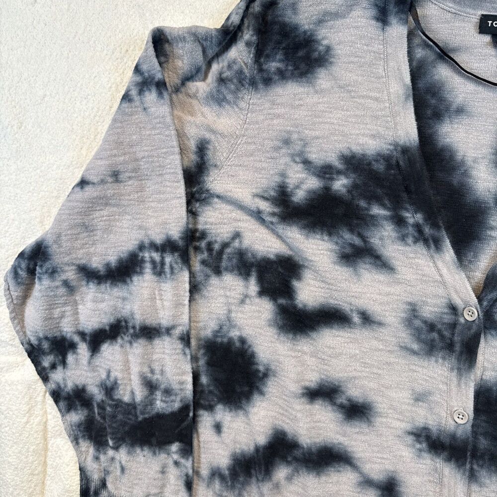 Torrid 5 5X Tie Dye Long Duster Sweater Cardigan Knit Plus Size Pockets 30 - Picture 8 of 12